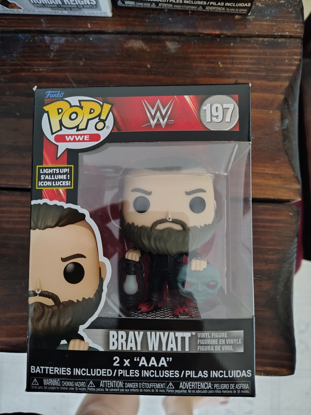 Funko Pop! WWE Bray Wyatt Vinyl Figure - Black, Red, Gray